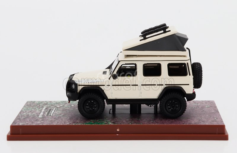 Tarmac Mercedes benz G-class G63 4x4 Amg Camping 2020 1:64 Bílá Bílá