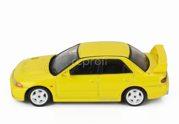 Tarmac Mitsubishi Lancer Evo Iii Gsr 1997 1:64 Žlutá