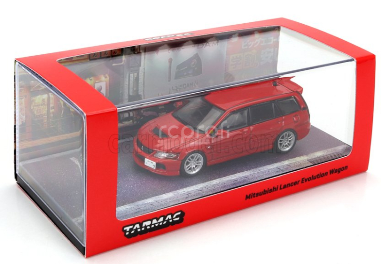 Tarmac Mitsubishi Lancer Evolution Sw Station Wagon 2000 1:64 Red