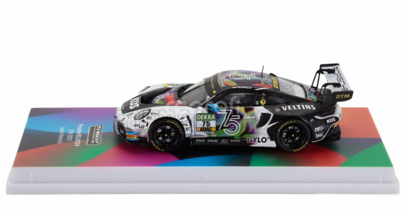 Tarmac Porsche 911 992 Gt3 R Team Kus Bernhard N 75 Dtm Season 2023 Laurin Heinrich 1:64 Bílá Černá