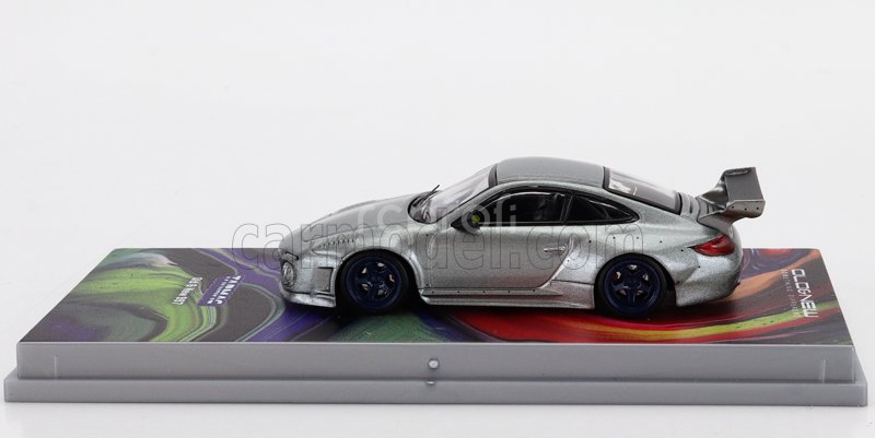 Tarmac Porsche 911 997-2 Coupe N 1 Racing 2010 - Old & New 997 1:64 Grey