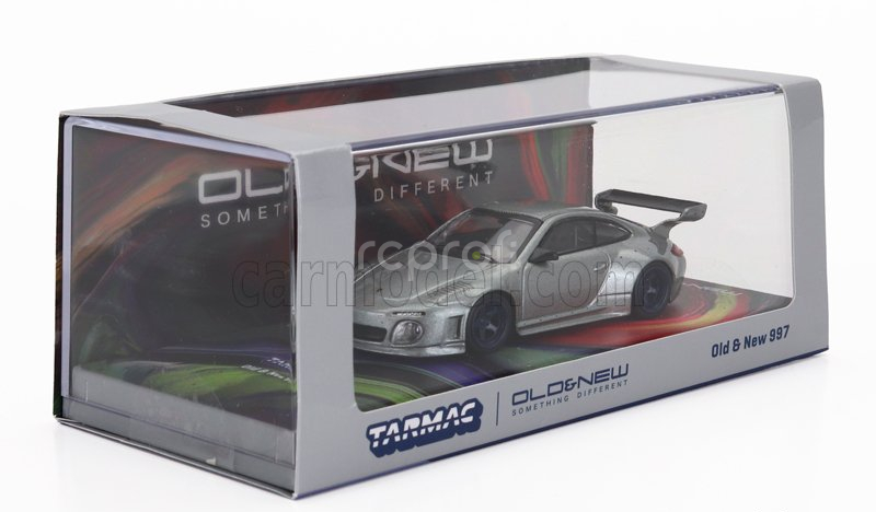 Tarmac Porsche 911 997-2 Coupe N 1 Racing 2010 - Old & New 997 1:64 Grey