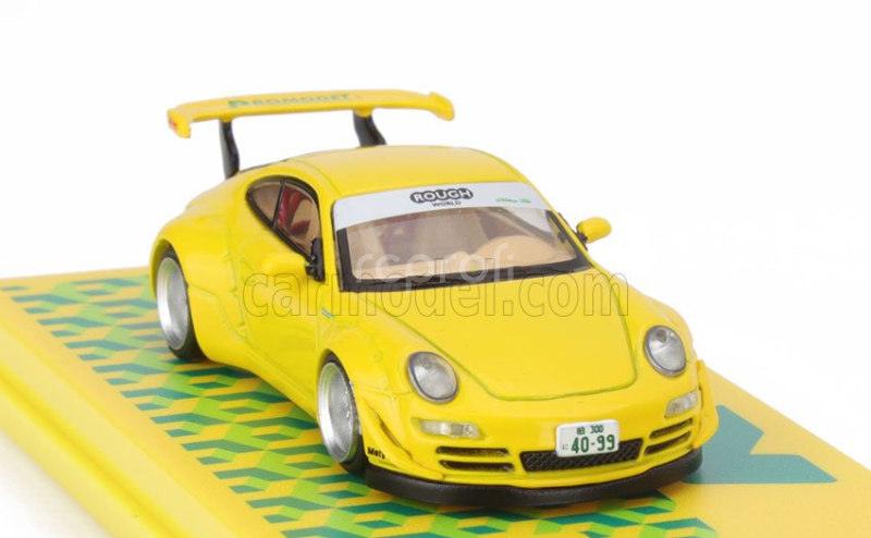 Tarmac Porsche 911 997-2 Rwb Coupe Notting Hill 2008 1:64 Žlutá