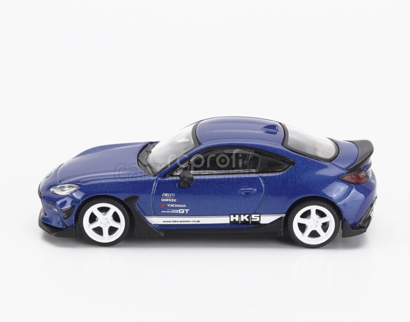 Tarmac Toyota Gr86 Hks 2022 1:64 Blue