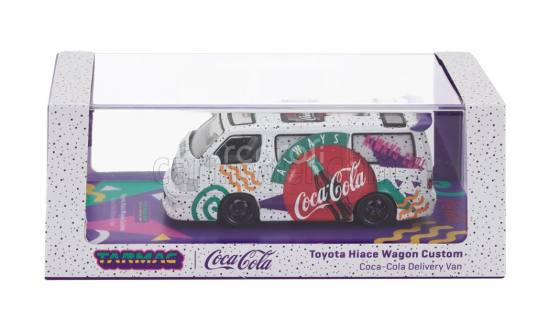 Tarmac Toyota Hiace Van Custom Van Coca Cola 2018 1:64 Různé