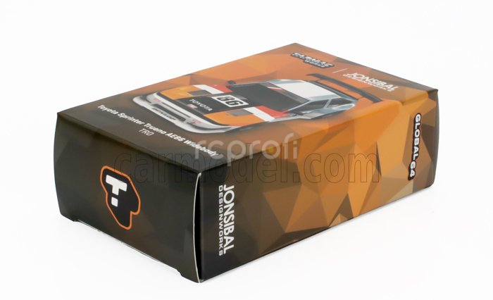 Tarmac Toyota Sprinter Trueno (ae86) N 86 Widebody Trd Racing 1980 1:64 Různé