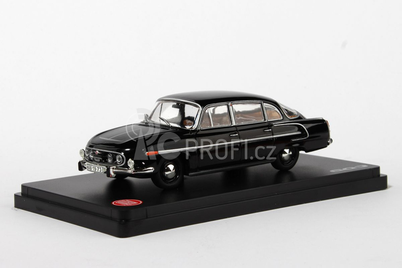 Abrex Tatra 603 (1969) 1:43 - Černá - Béžový Interiér