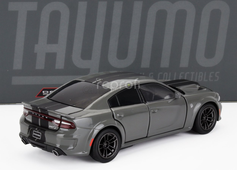 Tayumo Dodge Charger Coupe 2023 1:32 Šedá Černá