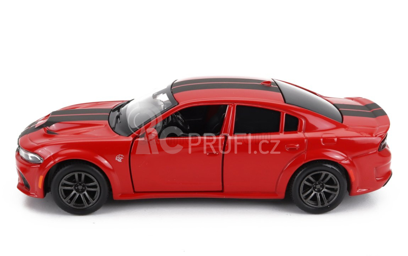 Tayumo Dodge Charger Coupe 2023 1:36 Červená Černá