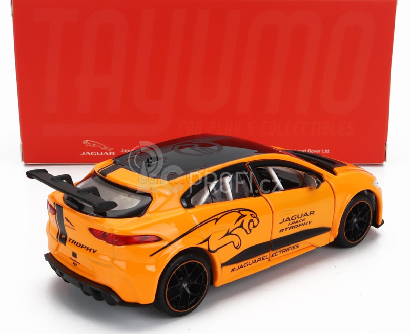 Tayumo Jaguar I-pace E-trophy 2020 1:36 Oranžová Černá