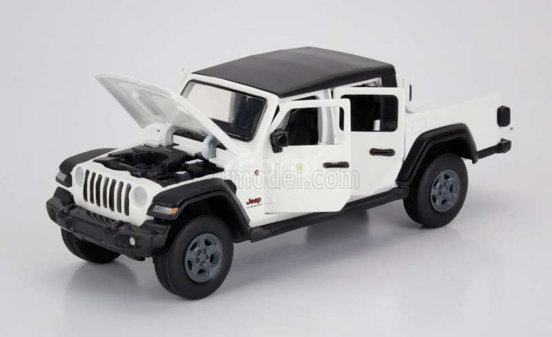 Tayumo Jeep Gladiator Pick-up 2020 1:32 Bílá Černá