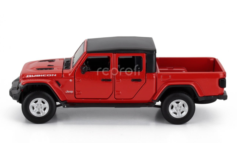 Tayumo Jeep Gladiator Pick-up Truck Rubicon 2020 1:32 Červená Černá