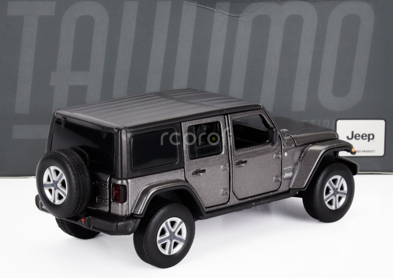 Tayumo Jeep Wrangler Sahara Hard-top 2012 1:32 Grey Met