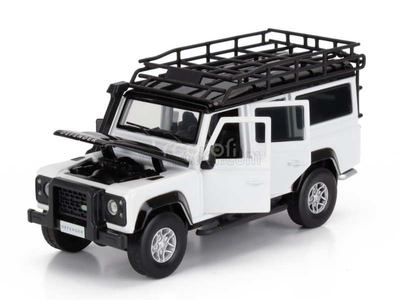 Tayumo Land rover Defender 110 Station Wagon 1999 1:32 Bílá
