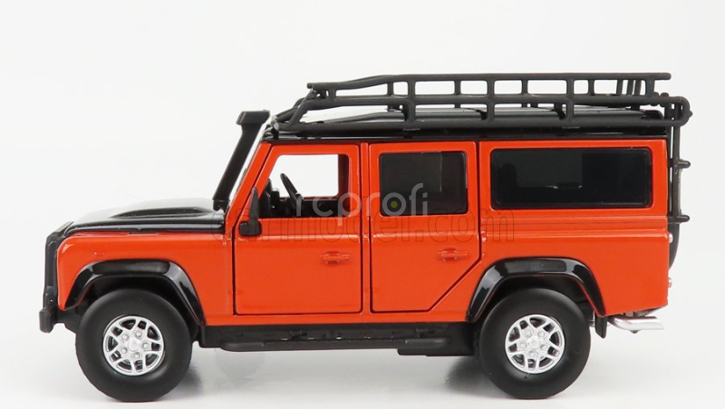 Tayumo Land rover Defender 110 Station Wagon 1999 1:32 Oranžová Černá