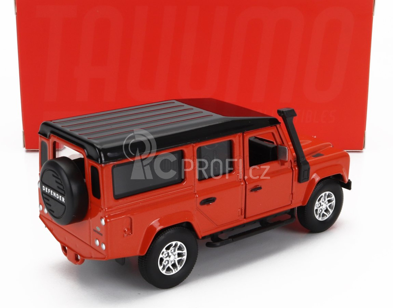 Tayumo Land rover Defender 110 Station Wagon 1999 1:36 Oranžová Černá