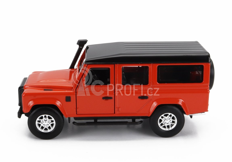 Tayumo Land rover Defender 110 Station Wagon 1999 1:36 Oranžová Černá