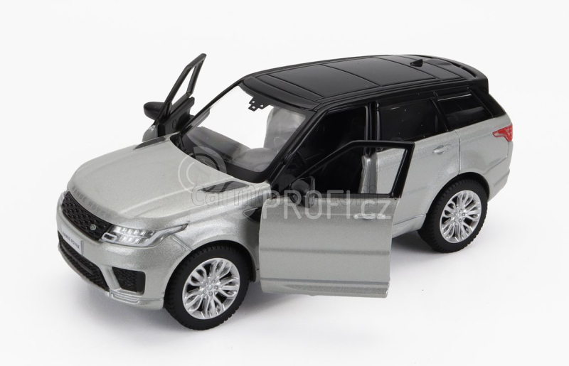 Tayumo Land rover Range Rover Sport 2014 1:36 Stříbrná Černá