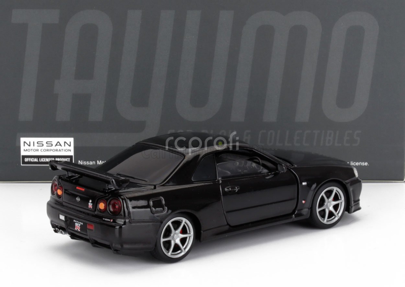 Tayumo Nissan Gt-r (r34) Coupe V-spec Ii 1999 1:32 Black
