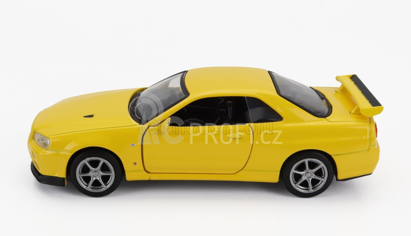 Tayumo Nissan Gt-r (r34) Coupe V-spec Ii 1999 1:36 Žlutá