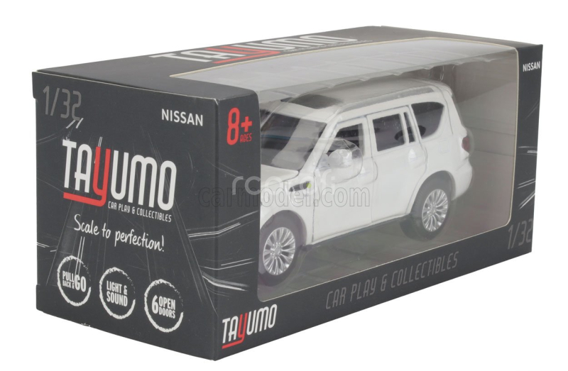 Tayumo Nissan Patrol Y62 2016 1:32 Bílá