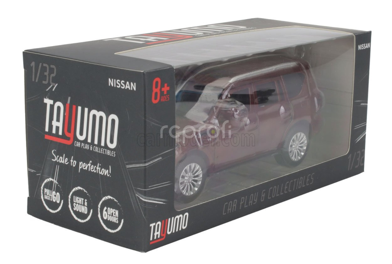 Tayumo Nissan Patrol Y62 2016 1:32 Red