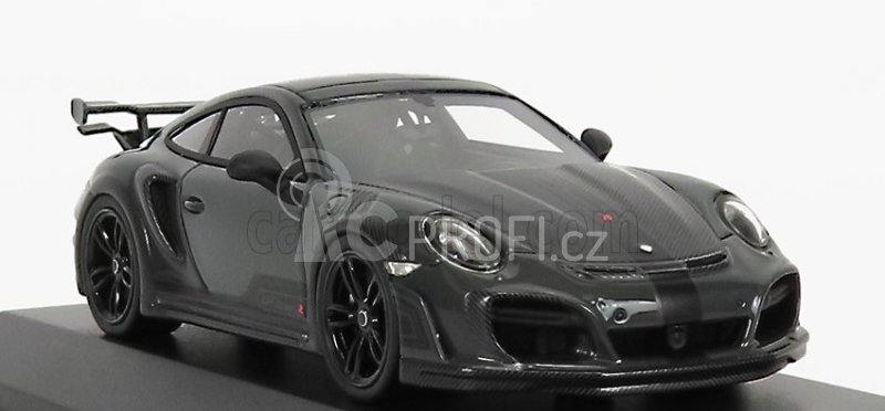 Techart Porsche 911 991-2 Gt Street R Coupe 2017 1:43 Tmavě Šedý Karbon