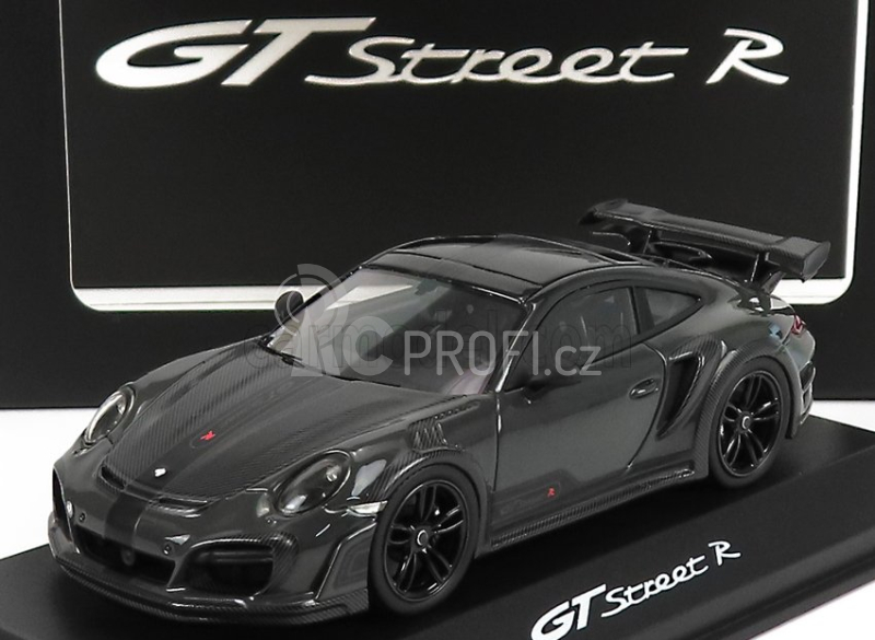 Techart Porsche 911 991-2 Gt Street R Coupe 2017 1:43 Tmavě Šedý Karbon