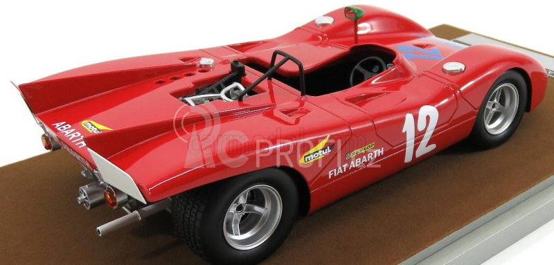 Tecnomodel Abarth 2000sp N 12 Targa Florio 1971 Taramazzo - Ostini 1:18 Red