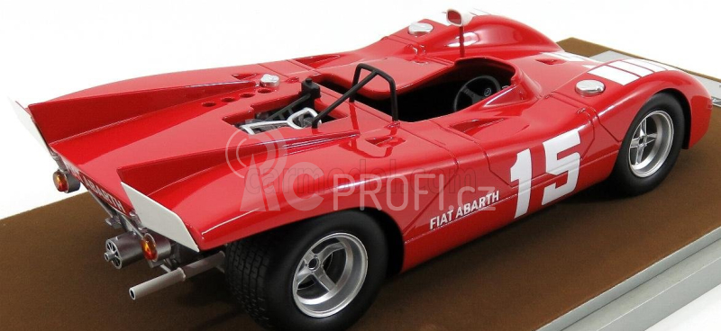 Tecnomodel Abarth 2000sp N 15 Nurburgring 1970 K.ahrens Jr 1:18 Red