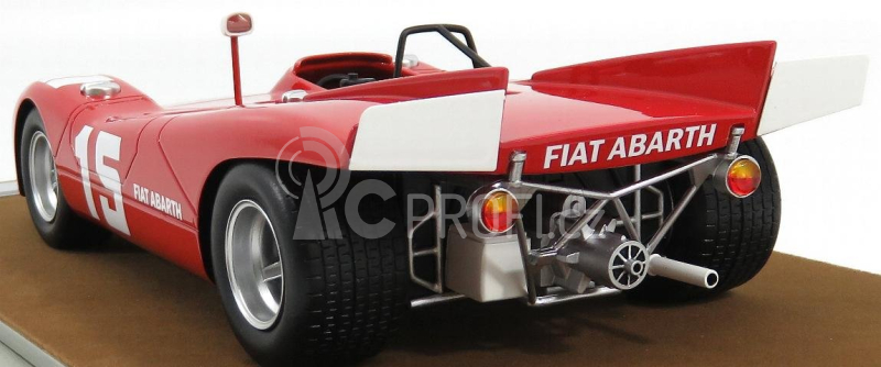 Tecnomodel Abarth 2000sp N 15 Nurburgring 1970 K.ahrens Jr 1:18 Red