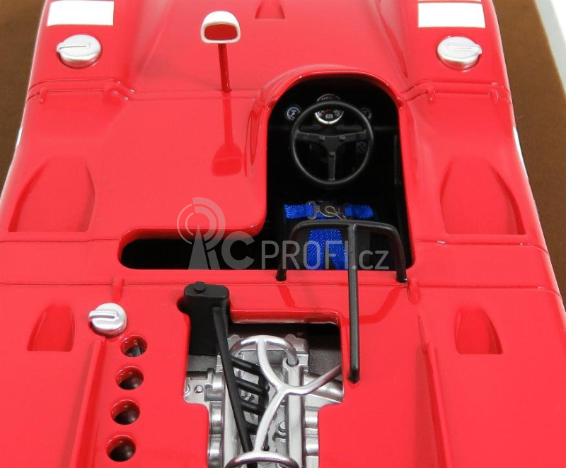 Tecnomodel Abarth 2000sp N 15 Nurburgring 1970 K.ahrens Jr 1:18 Red