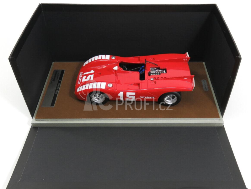 Tecnomodel Abarth 2000sp N 15 Nurburgring 1970 K.ahrens Jr 1:18 Red