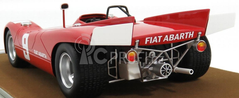 Tecnomodel Abarth 2000sp N 9 Mugello 1971 N.vaccarella 1:18 Red