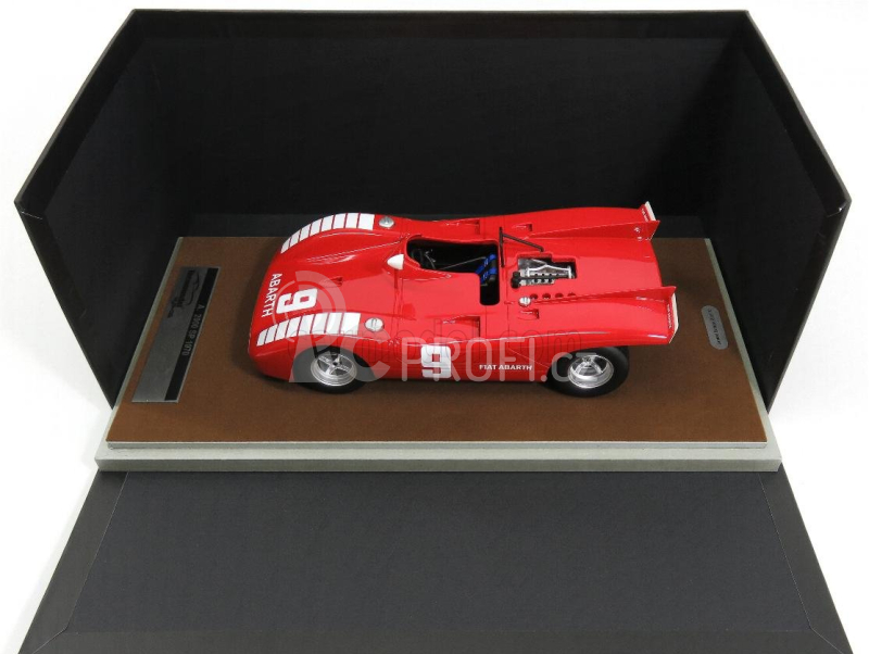 Tecnomodel Abarth 2000sp N 9 Mugello 1971 N.vaccarella 1:18 Red
