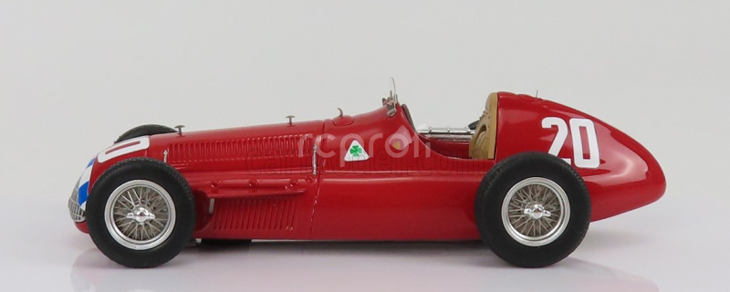 Tecnomodel Alfa romeo F1  Alfetta 159 N 20 3rd Spain Gp 1951 Giuseppe (nino) Farina 1:43 Red