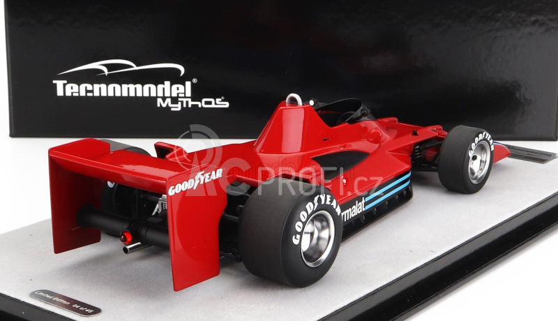 Tecnomodel Alfa romeo F1  Brabham Bt45c N 1 Paul Richard Test N.lauda 1:18 Red