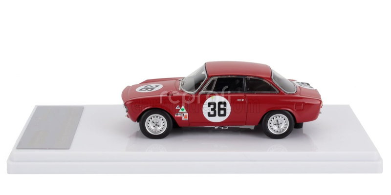 Tecnomodel Alfa romeo Giulia 1600 Sprint Gta N 36 Sebring 1966 John Rindt 1:43 Red