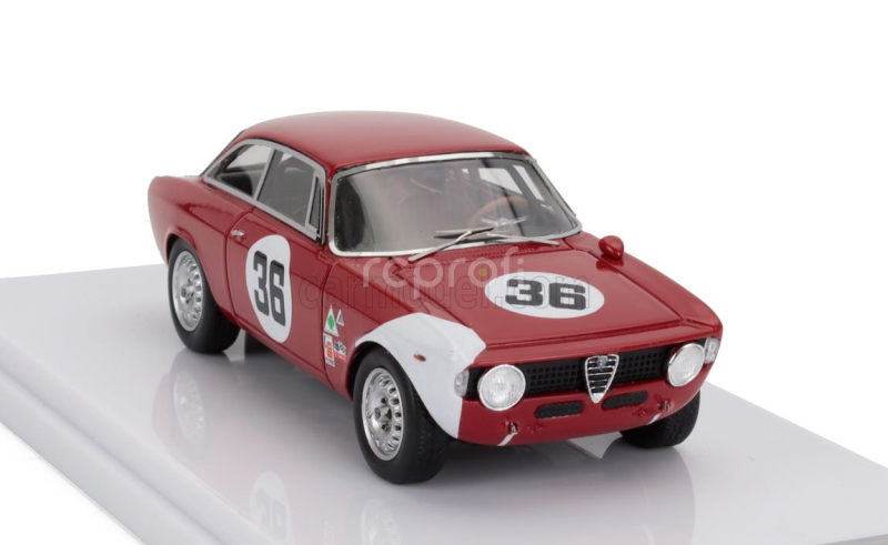 Tecnomodel Alfa romeo Giulia 1600 Sprint Gta N 36 Sebring 1966 John Rindt 1:43 Red