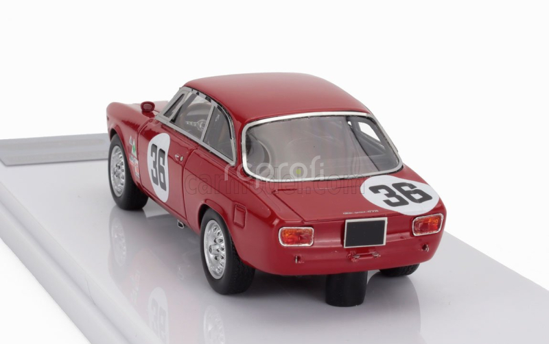 Tecnomodel Alfa romeo Giulia 1600 Sprint Gta N 36 Sebring 1966 John Rindt 1:43 Red