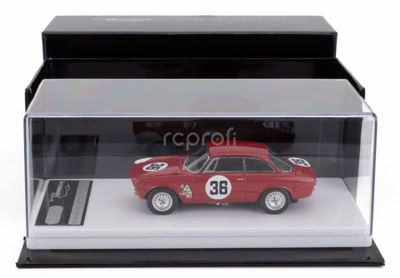 Tecnomodel Alfa romeo Giulia 1600 Sprint Gta N 36 Sebring 1966 John Rindt 1:43 Red