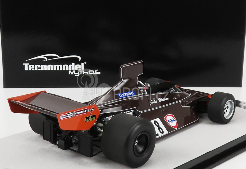Tecnomodel Brabham F1  Bt44 N 28 5th Italy Gp 1974 J.watson 1:18 Hnědá Oranžová