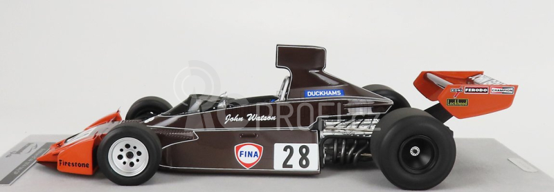 Tecnomodel Brabham F1  Bt44 N 28 5th Italy Gp 1974 J.watson 1:18 Hnědá Oranžová