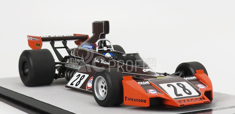 Tecnomodel Brabham F1  Bt44 N 28 5th Italy Gp 1974 J.watson 1:18 Hnědá Oranžová