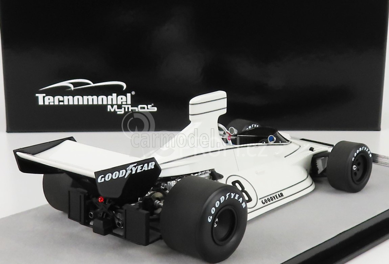 Tecnomodel Brabham F1  Bt44 N 8 Sweden Gp 1974 R.von Opel 1:18 Bílá