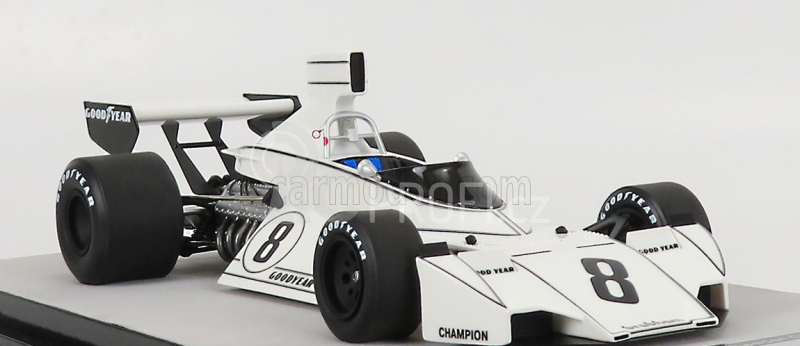 Tecnomodel Brabham F1  Bt44 N 8 Sweden Gp 1974 R.von Opel 1:18 Bílá