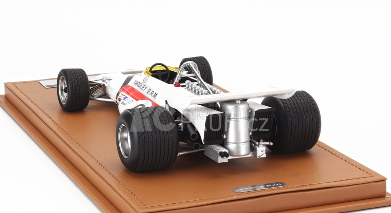 Tecnomodel BRM F1 P160 N 8 2nd Gp Dutch 1971 Pedro Rodriguez 1:18 Bílá Červená Zlatá