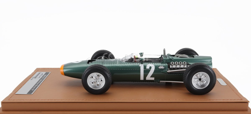 Tecnomodel BRM F1  P261 N 12 3rd Monaco Gp 1965 Jackie Stewart 1:18 Green Met