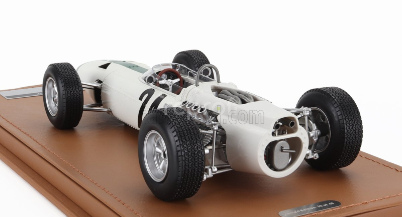 Tecnomodel BRM F1  P261 N 24 Belgium Gp 1965 Bob Bondurant 1:18 Bílá Zelená