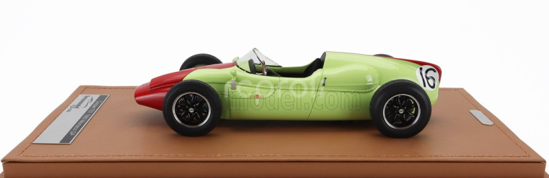 Tecnomodel Cooper F1  T51 N 16 Monaco Gp 1960 Chris Bistrow 1:18 Světle Zelená Červená